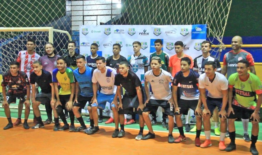 Diamantino intensifica treinamentos com foco nas competições estaduais de futsal