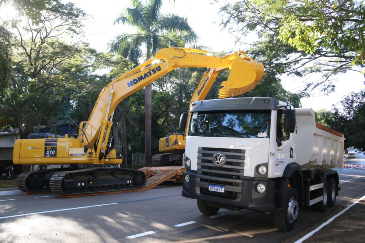 Prefeitura destina R$ 23 milhões para caminhões, tratores, máquinas e outros veículos em Sorriso