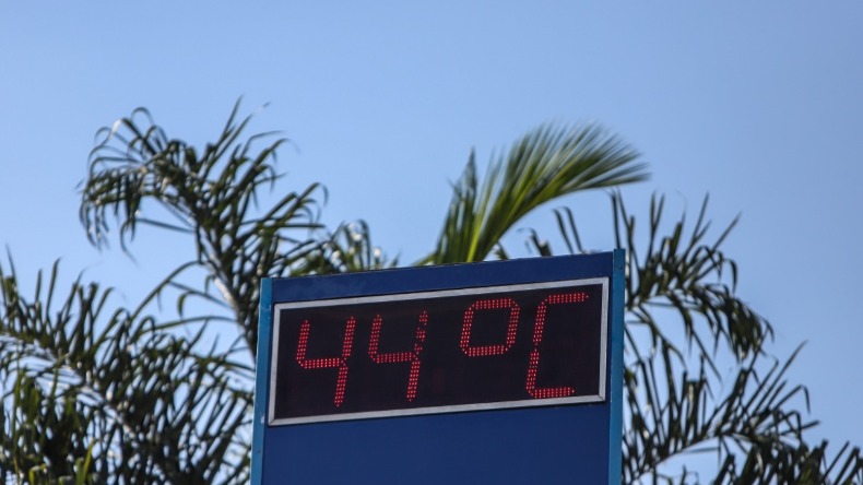 Com alerta de calor para 44 cidades, MT terá máxima de 45°C