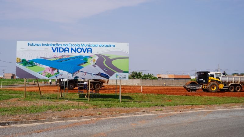 Prefeitura de Lucas do Rio Verde abre licitação para construção de escola municipal no bairro Vida Nova