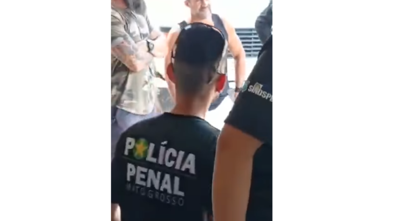 Greve dos Polícias Penais em Peixoto de Azevedo, evolui para um confronto direto com Ministério Público