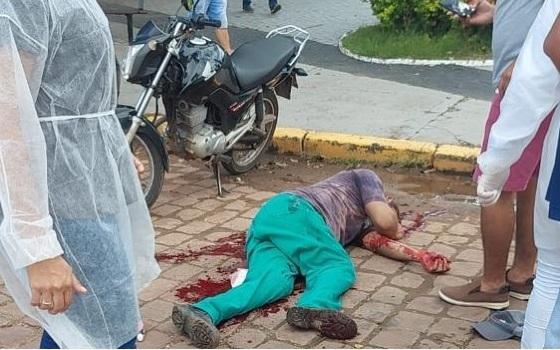 Preso que trabalha fora da cadeia é morto em praça pública em Mato Grosso
