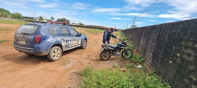 Guarda Municipal recupera motocicleta furtada em Sorriso