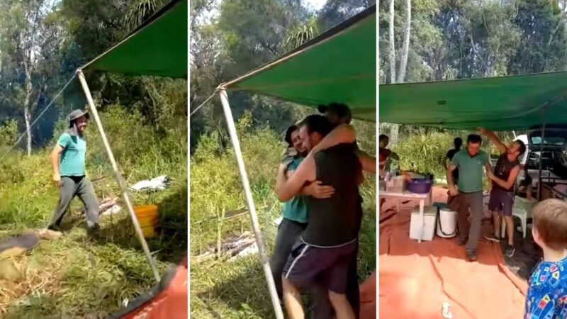 Morador de SC descobre durante pescaria que ganhou prêmio milionário; vídeo mostra reação