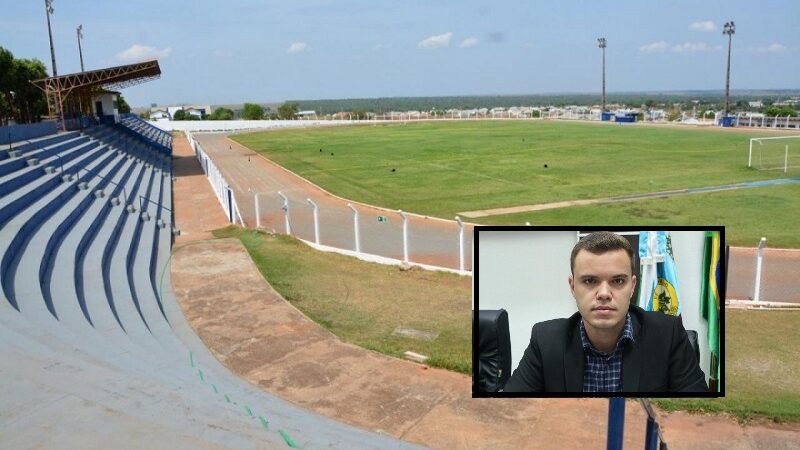 Diogo Kriguer pede reestruturação da pista de atletismo do Estádio Municipal