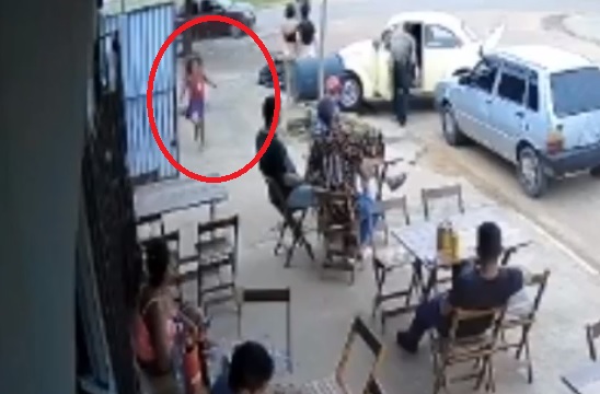 Homem tenta sequestrar criança em Sinop; VEJA O VÍDEO