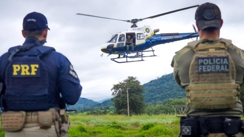 Aeronave do Ciopar auxilia no combate ao garimpo ilegal em terra indígena de MT