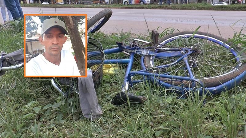 Ciclista é atropelado por carro na BR-163 e morre em hospital de Nova Mutum