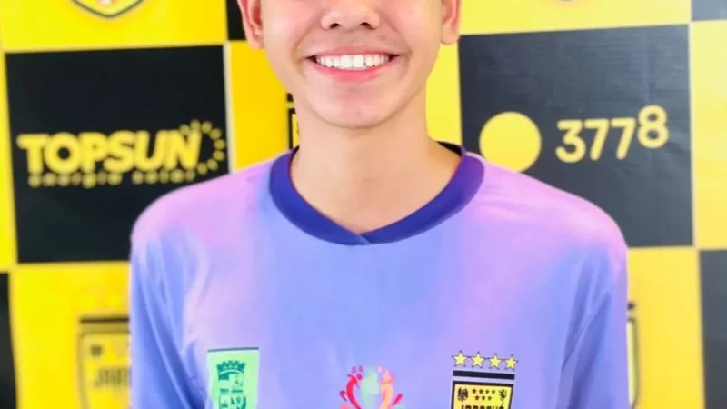 Atleta de Sorriso é aprovado em seletiva para o Jaraguá Futsal SC