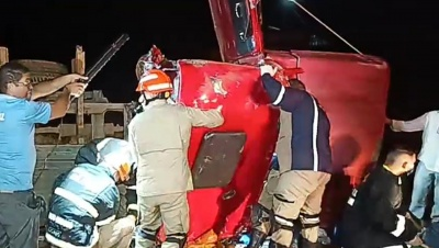 Sinop: Acidente entre caminhonetes deixa duas pessoas feridas com gravidade