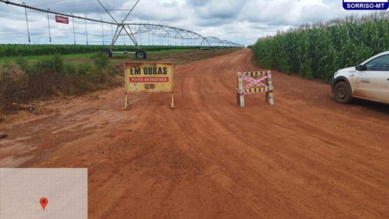 Prefeitura interdita ponte no Rio do Ouro para reparos emergenciais