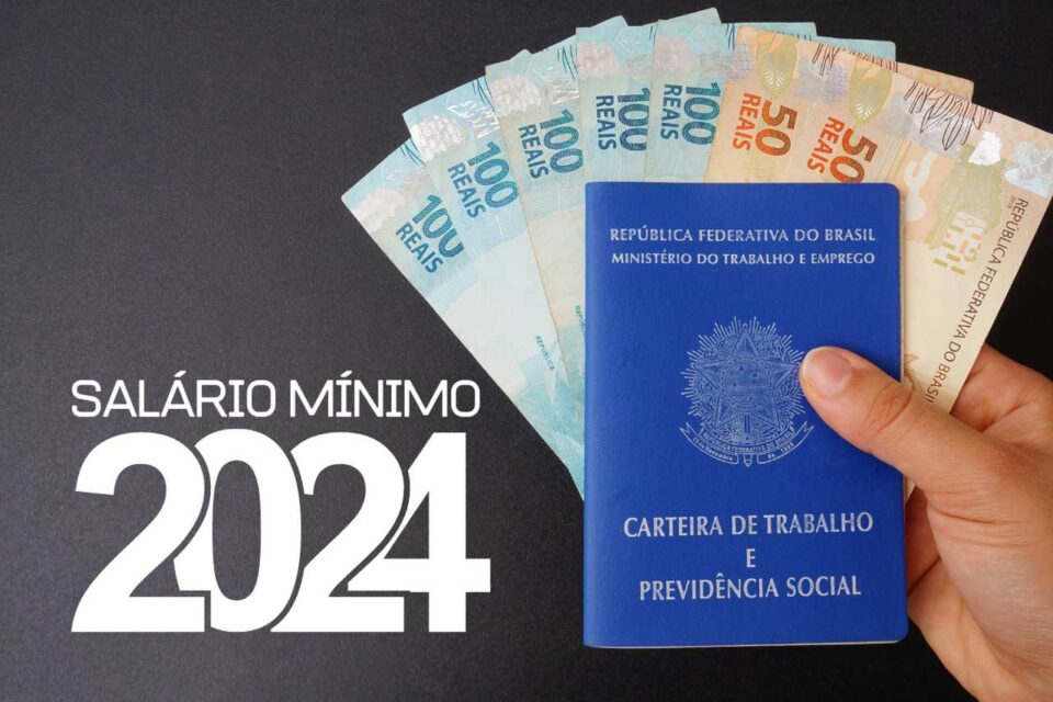 Com aumento real, previsão do salário mínimo atinge R$ 1.418 para 2024