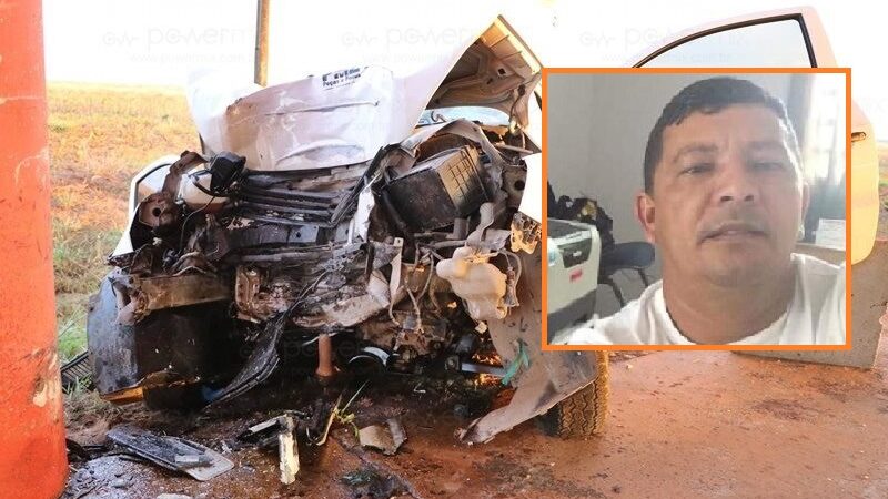Sargento da PM de 53 anos morre após grave acidente em Nova Mutum