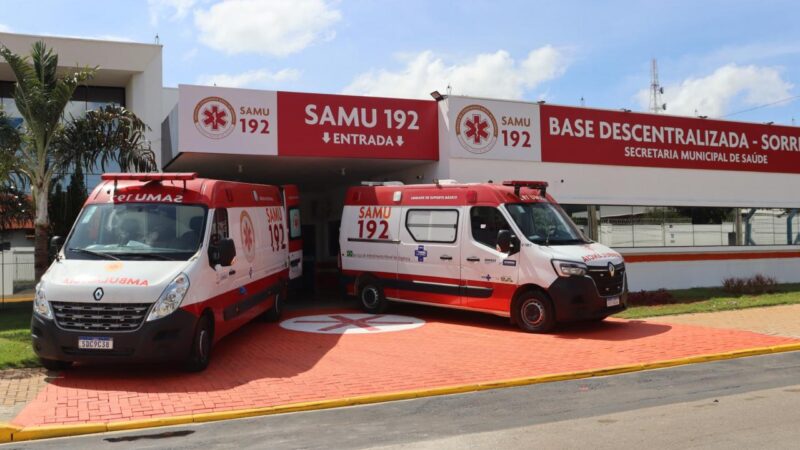 Sorriso: SAMU inicia operações nesta quinta-feira (7)