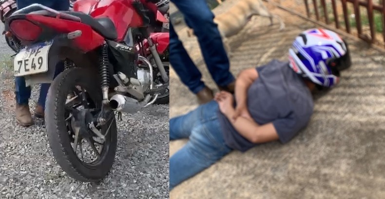 Motociclista desobedece ordem de parada e atropela Guarda Municipal em Sorriso