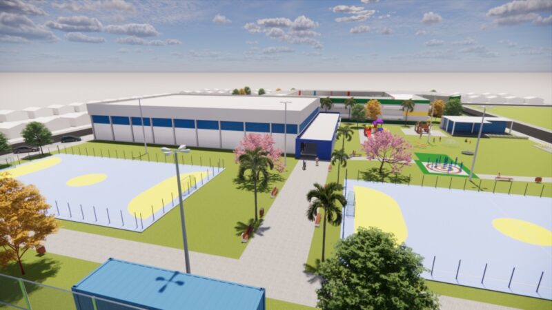 Prefeitura lança obras de construção de escola e ginásio em Lucas do Rio Verde; investimentos somam mais de R$ 15 milhões