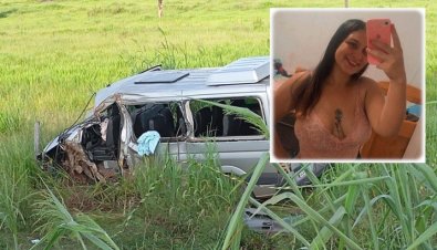 Mãe e filho morrem em grave acidente entre Van e carreta em MT