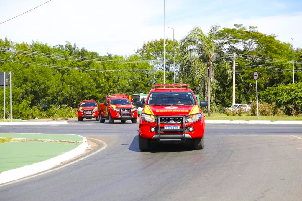 Bombeiros de Sorriso, Lucas do Rio Verde e de outras cidades de MT iniciam operações no Rio Grande do Sul nesta segunda-feira