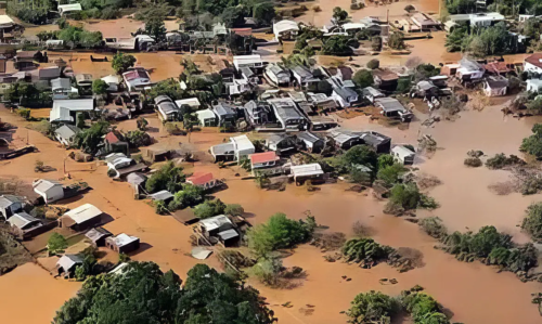 Governo Federal declara estado de calamidade em 265 municípios do Rio Grande do Sul devido as fortes chuvas