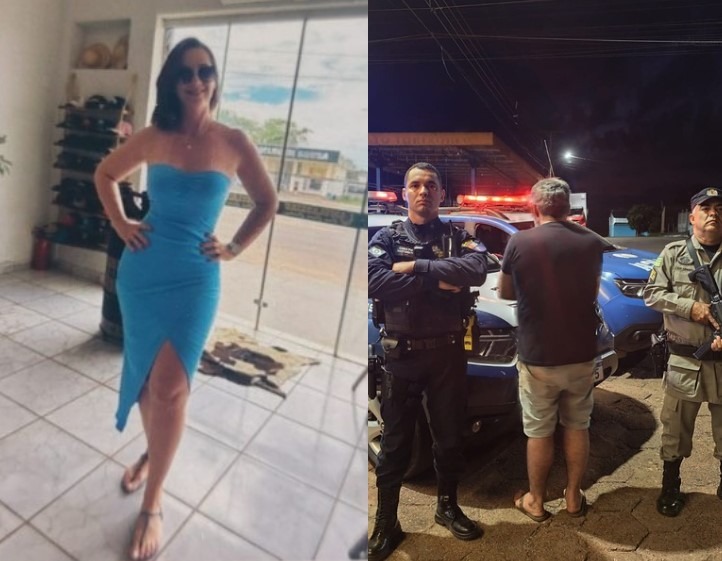 Homem é preso em MT após matar ex-mulher a tiro em Goiás e tentar fugir