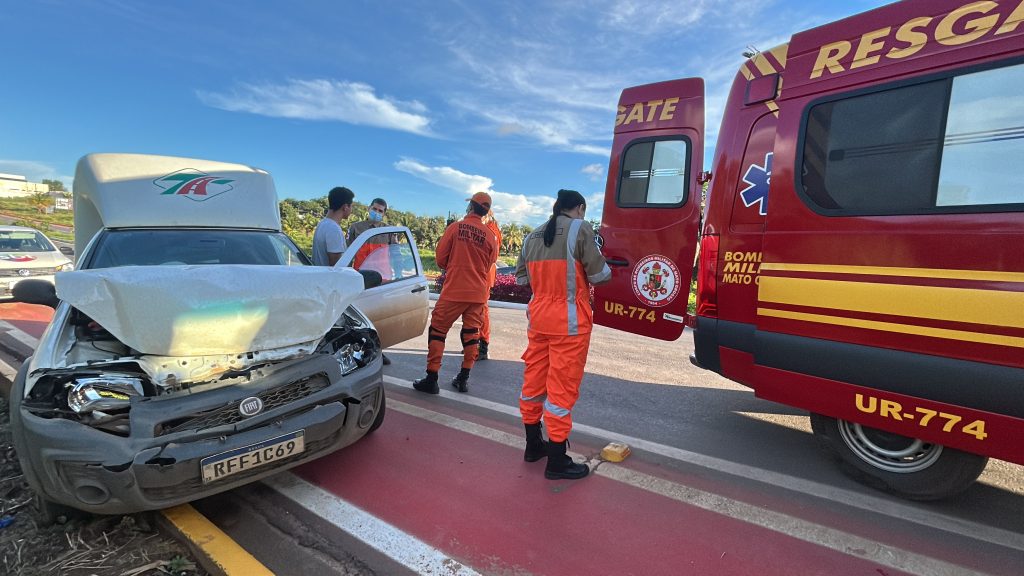 Jovem é detido por embriaguez após provocar acidente em Sorriso