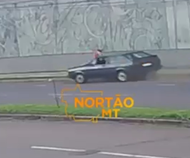 Motorista que matou idosa em atropelamento em Sinop paga fiança e é solto; vídeo mostra momento do acidente