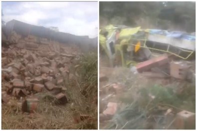 Motorista de guincho da Nova Rota do Oeste morre em grave acidente na Serra de São Vicente