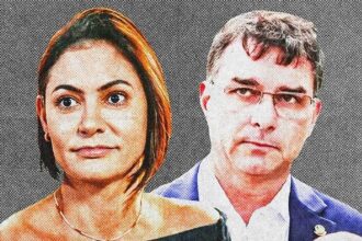 Michelle Bolsonaro aceita pedido de desculpas de Flávio e fala em unir 'pessoas de bem'