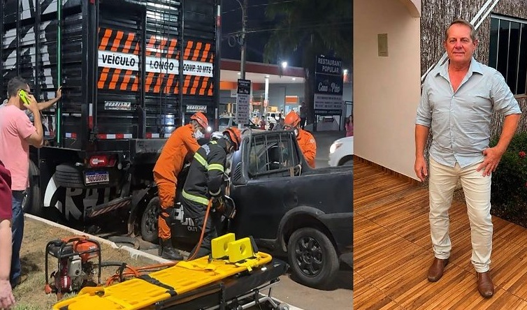 Empresário morre após bater carro na traseira de caminhão estacionado no Nortão