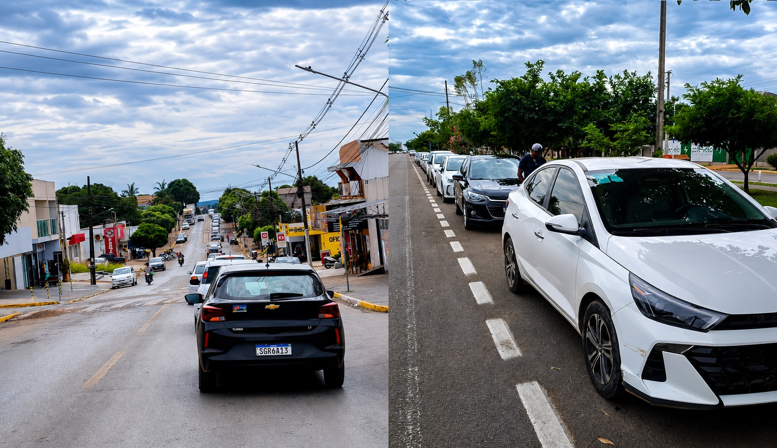 Motoristas de aplicativo fazem carreata por mais segurança após assalto em Sorriso