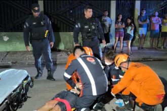 Policial penal atira em homem suspeito de extorquir filha para devolver celular em Cuiabá
