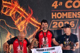 Atleta de Sorriso vence categoria na 4ª Corrida Homens do Fogo em Sinop