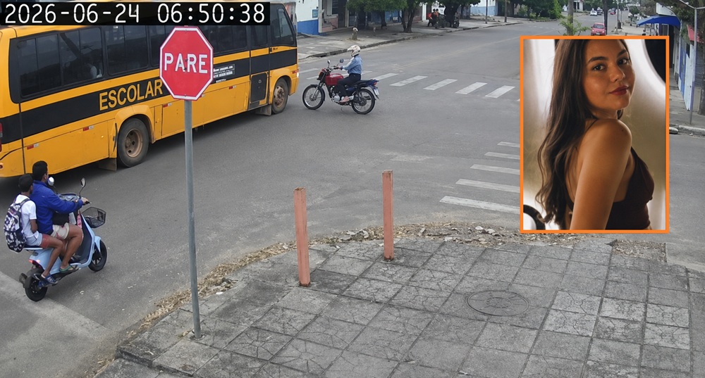 Jovem de 21 anos morre após ficar 12 dias internada por acidente entre moto e ônibus escolar em Sinop