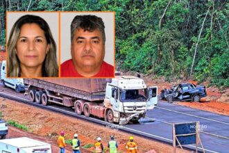 Casal é identificado após morrer em grave acidente entre Sorriso e Lucas do Rio Verde na BR-163