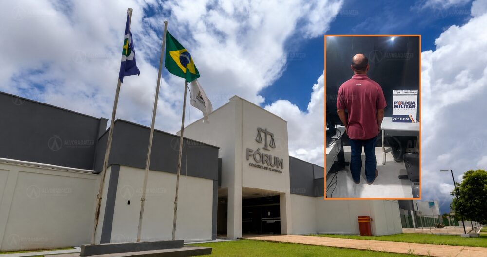 Homem é preso dentro do Fórum de Nova Mutum ao comparecer para assinar medida judicial