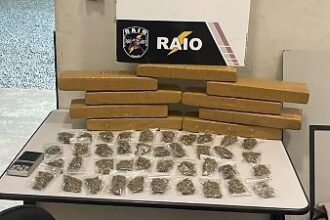 Polícia Militar prende faccionado com nove tabletes e porções de maconha em Sorriso