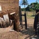 Égua cai em fossa de 1,5 metro e é resgatada pelos bombeiros em Alta Floresta