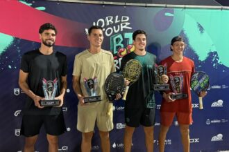 Duplas de Brasil e Itália conquistam títulos em torneio internacional de beach tennis em Sorriso